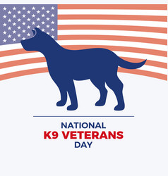 National K9 Veterans Day Poster