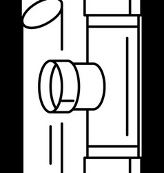 Pvc Plastic Line Icon