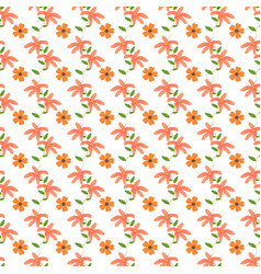 Color Spring Flowers Pattern