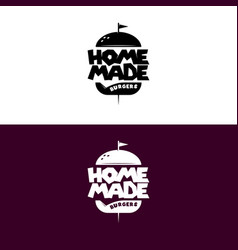 Homemade Burgers Retro Logo