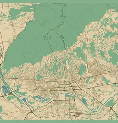 Zagreb Map