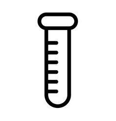 Test Tube Thick Line Icon