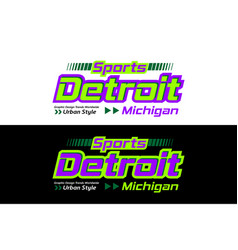 Detroit Urban Sports Design