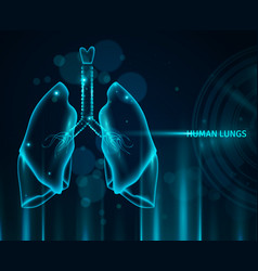 Human Lungs Background