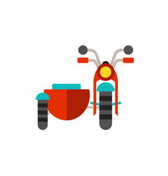 Motorcycle With Sidecar Icon