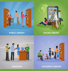 Library Icons Set