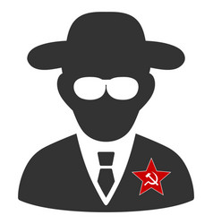 Flat Kgb Spy Icon