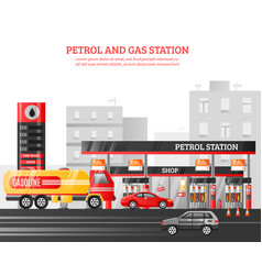 Gas And Petrol Station