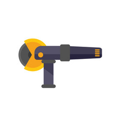 Hand Grinder Icon Flat Saw Tool