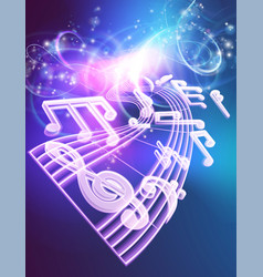 Music Notes Musical Background