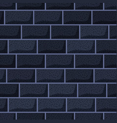 Seamless Dark Blue Brick Wall