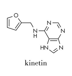 Kinetin N6-furfuryladenine Plant Hormone Molecule