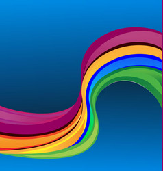 Rainbow Swirly Background