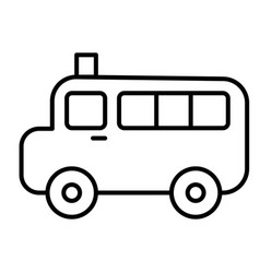 School Bus Icon