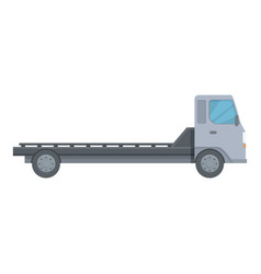 Empty Tow Truck Icon Cartoon Help Road