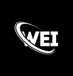 Wei Logo Letter Letter Logo Design