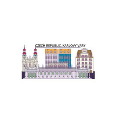 Czech Republic Karlovy Vary Tourism Landmarks