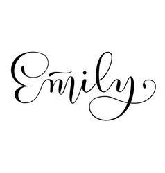 Girls Name - Emily