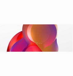 Fluid Abstract Background Liquid Color Gradients