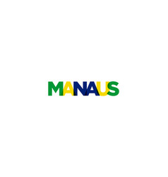 Manaus In The Brasil Emblem Design Features