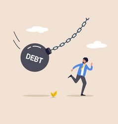 Debt Problem Concept Obligation Or Financial Loan