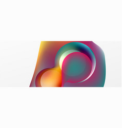 Fluid Abstract Background Liquid Color Gradients