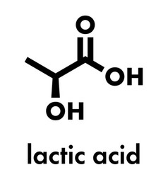 Lactic Acid L-lactic Acid Milk Sugar Molecule