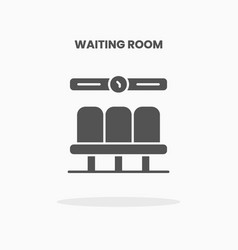 Waiting Room Glyph Icon