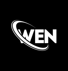 Wen Logo Letter Letter Logo Design