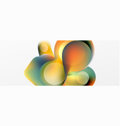 Fluid Abstract Background Liquid Color Gradients