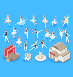 Isometric Ballet Theatre Set