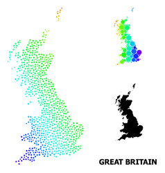 Spectrum Dot Map Great Britain