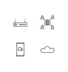 Sosial Media Icons Set