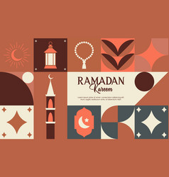 Abstract Geometric Ramadan Pattern