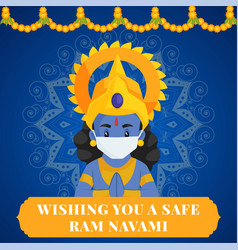 Banner Design Safe Ram Navami