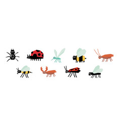 Funny Insect Small Crawling Animal Set