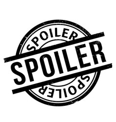 Spoiler Rubber Stamp