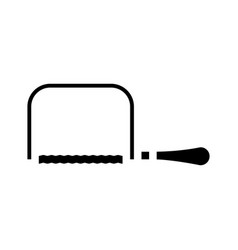 Coping Saw Glyph Icon