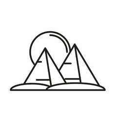 Desert Pyramid Icon