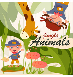 Jungle Animals Poster