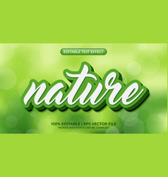 Nature Green Editable Text Effect Editable Text