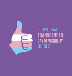 International Transgender Day Of Visibility Icon