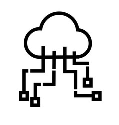 Cloud Internet Or Cloud Network Icon