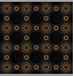 Luxury Dark Seamless Pattern Background