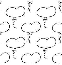 Balloon Pink Valentin Day Birthday Pattern Line