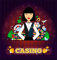 Casino Dealer Concept