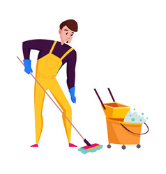 Cleaning Service Worker