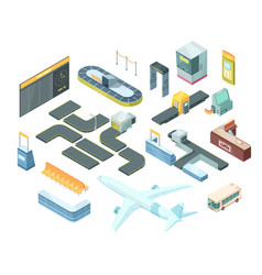 Airport Isometric Set