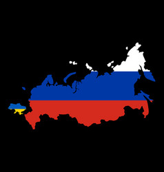 Big Russia Versus Small Ukraine Compare Sizes