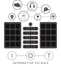 City Connected To The Internet Internet Of Things